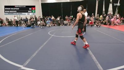 110 lbs Round 1 (6 Team) - Evan Restivo, Mat Assassins Black vs Ethan Halstead, Rebellion