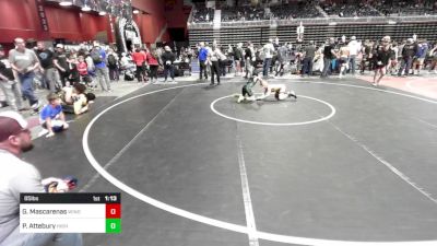 85 lbs Semifinal - Griffin Mascarenas, Windsor WC vs Payson Attebury, High Kaliber