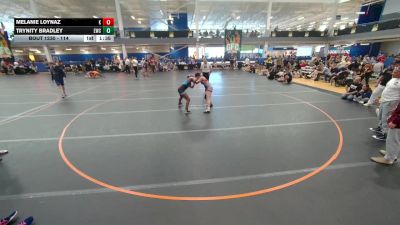 114 lbs 7th Place Match - Trynity Bradley, Eagles Wrestling Club vs Melanie Loynaz, Kongkrete