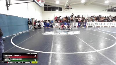 144 lbs Cons. Round 4 - David McCormick, Hueneme vs Neal Cunningham, Santa Ynez