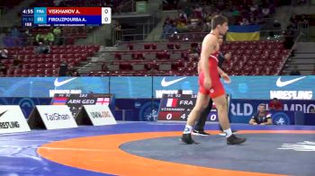 92 kg 1/2 Final - Adlan Viskhanov, France vs Amirhossein Firouzpourbandpei, Iran