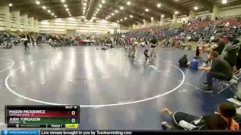 150 lbs Semis & Wb (16 Team) - Judd Yorgason, Fremont vs Mason Mickiewicz, Westlake White