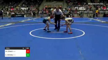 76 lbs Semifinal - Matt O'Neill, East Coast Bandits vs Conner Whitely, Bad Karma