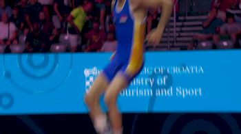 57 kg 1/8 Final - Vladimir Egorov, North Macedonia vs Husein Khudhur Jasim Albehadilalbors, Iraq