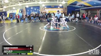 126 lbs Cons. Round 1 - Nate Silva, Forest (Ocala) vs Darion Shannon, Somerset