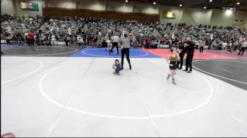 65 lbs Quarterfinal - Redek Voss, Roseburg May Club vs Nathan Vang, Elk Grove Wr Ac