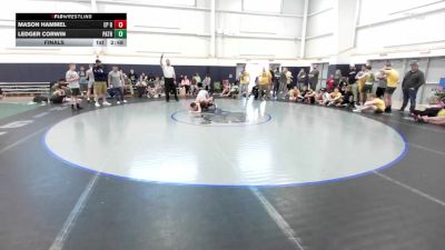 150 lbs Final - Mason Hammel, EP Rattlers-MS vs Ledger Corwin, Patriots Wrestling Club-MS