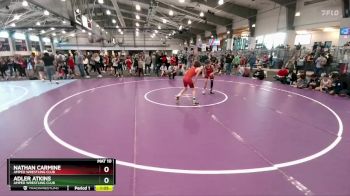 90 lbs Quarterfinal - Nathan Carmine, Amped Wrestling Club vs Adler Atkins, Amped Wrestling Club