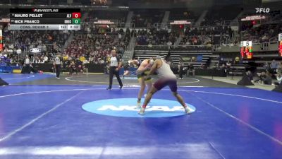285 lbs Cons. Round 3 - Nick Franco, SUNY Brockport vs Mauro Pellot, Alvernia