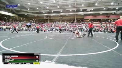 70 lbs Quarterfinal - Ames Ast, Salina vs Aiden Kriesel, OZ Trojan