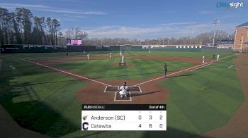 Replay: Anderson (SC) vs Catawba - DH | Feb 14 @ 3 PM