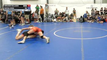 46 lbs Semifinal - Kenleigh Ballance, MPOWER Girls Wrestling Club - W vs Sophia Song, VA Killers - W