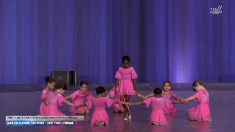 Raevin Dance Factory - DFE Tiny Lyrical [2026 Tiny - Intermediate - Contemporary/Lyrical] 2026 NDA All-Star National Championship
