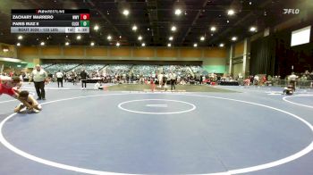 133 lbs Round Of 32 - Zachary Marrero, Western Wyoming vs Paris Ruiz Ii, Clackamas