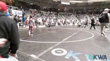49 lbs Consi Of 8 #1 - Tucker Wishard, Claremore Wrestling Club vs Carter Trammel, Tahlequah Wrestling Club