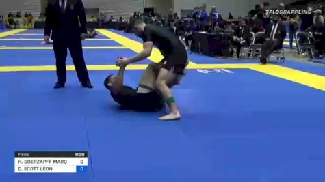 HUGO DOERZAPFF MARQUES vs DANTE SCOTT LEON 2021 World IBJJF Jiu-Jitsu No-Gi Championship