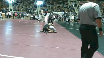 6A 165 lbs Cons. Round 3 - Kody Walker, Chelsea vs Ladaniann Sosene, Russell County