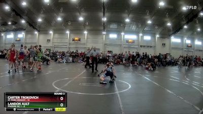 126 lbs Round 3 (6 Team) - Carter Trokovich, St. Paris Graham vs Landon Ault, Phoenix WC 1