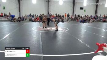 85 lbs Quarterfinal - Caroline Hilton, Boom Ranch vs Jasmin Carpenter, 208 Badgers