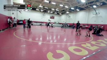 145 lbs Cons. Round 4 - Azaleah Bernal, Downey vs Alexanna Herbelin, Berkeley