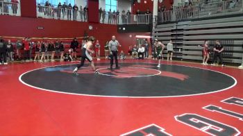 157 lbs Semifinal - Joe Hirsch, Western Dubuque vs Waylon Daughetee, Dubuque Hempstead