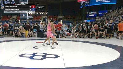 126 lbs Champ. Rd Of 32 - Loc Webber, Ohio vs Lincoln Werner, Alaska
