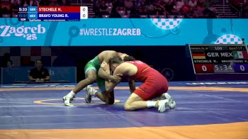 57 kg Qualif. - Niklas Stechele, Germany vs Roman Guillermo Bravo Young, Mexico
