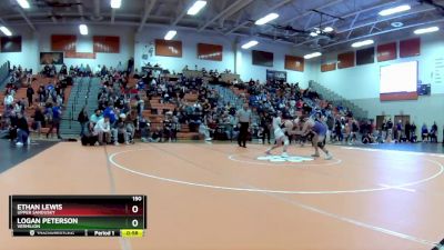 150 lbs 7th Place Match - Logan Peterson, Vermilion vs Ethan Lewis, Upper Sandusky