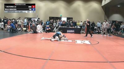 135 lbs Champ. Round 3 - Victoria Lu, Scorpions vs Ella Henckel, Team Tugman Wrestling
