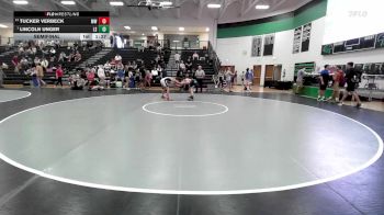 132 lbs Semifinal - Lincoln Unger, Lincoln Southeast vs Tucker Verbeck, Maize WC