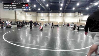 100 lbs 3rd Place - Parker Williams, Brandon vs Michiah Gillins Jr, Youth Impact Center Wrestling Club