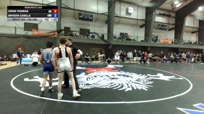 106 lbs Cons. Sub-rd Of 16 - Owen Thomas, Interior Grappling Academy vs Bryson Casilla, UP OUTLAW WC