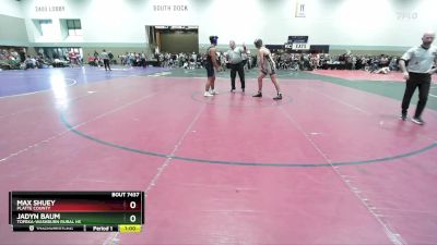 190C Quarterfinal - Jadyn Baum, Topeka-Washburn Rural HS vs Max Shuey, Platte County