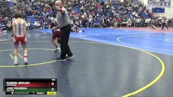 106 lbs Quarterfinal - Jose Figueroa, WILLARD vs Gabriel Brough, EASTWOOD