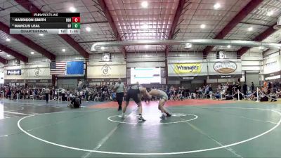 165 lbs Quarterfinal - Harrison Smith, Bishop Gorman HS vs Marcus Leal, Green Valley