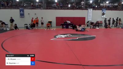 86 kg Consi Of 16 #1 - Benjamin Mower, Cowboy RTC vs Mikey Squires, Njrtc