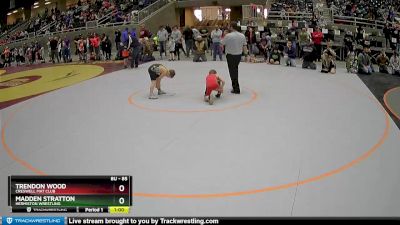 85 lbs Cons. Round 2 - Madden Stratton, Hermiston Wrestling vs Trendon Wood, Creswell Mat Club