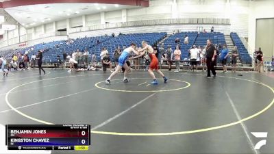 120 lbs Cons. Round 3 - Benjamin Jones, OH vs Kingston Chavez, IN