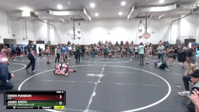 80 lbs Round 5 - Owen Mandon, C2X vs Aiden Smith, Grizzlies Wrestling Club