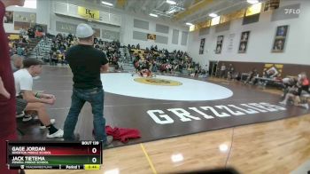 98 lbs Cons. Round 3 - Gage Jordan, Riverton Middle School vs Jack Tietema, Powell Middle School