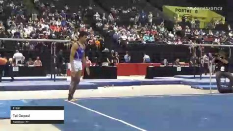 Tai Gopaul - Floor - 2021 USA Gymnastics Development Program National Championships