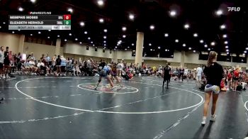 120 lbs Cons. Round 3 - Elizabeth Herhold, Trojan Wrestling Academy LLC vs Memphis Moses, RPA