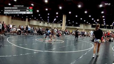120 lbs Cons. Round 3 - Elizabeth Herhold, Trojan Wrestling Academy LLC vs Memphis Moses, RPA