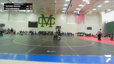 144 lbs Semifinal - Matthew Centeno, Esperanza vs Kyle DaNobrega, South Torrance