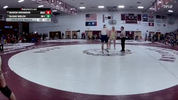 285 lbs 5th Place Match - Mason Swanson, Concordia-Moorhead vs Sloan Welch, Wisconsin-Eau Claire