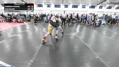 115 lbs Round Robin 1 - Cameron Polking, Revival Pink-EL vs Jace Billing, Peer Pressure Elite -EL