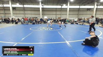 105 lbs Champ. Round 3 - Landon Stohel, Sublime Wrestling Academy vs Denver Arausa, South Hills Middle School