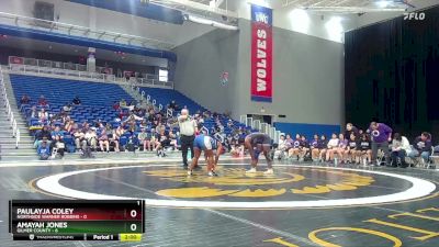 170 lbs Round 1 (16 Team) - Amayah Jones, Gilmer County vs Paulayja Coley, Northside Warner Robbins