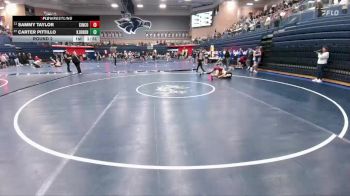 138 lbs Round 2 - Sammy Taylor, Katy Cinco Ranch vs Carter Pittillo, Katy Jordan