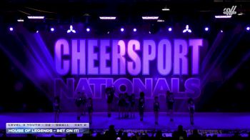 House of Legends - BET ON IT [2026 L3 Youth - D2 - Small Day 2] 2026 CHEERSPORT National All Star Cheerleading Championship